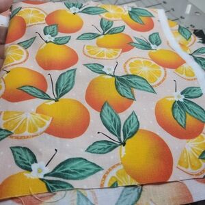 Fabric lot of 7 designs each 26" x 20"